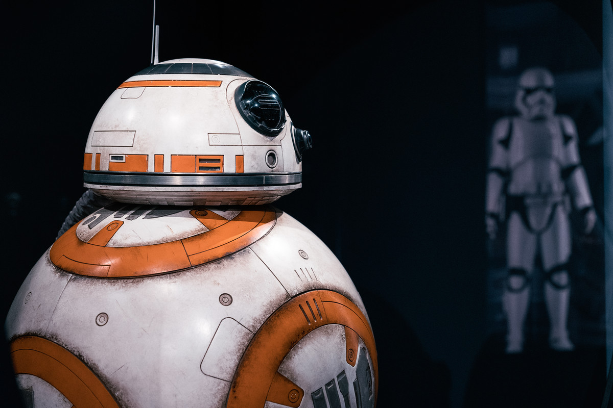 BB-8 from the latest Star Wars trilogy.